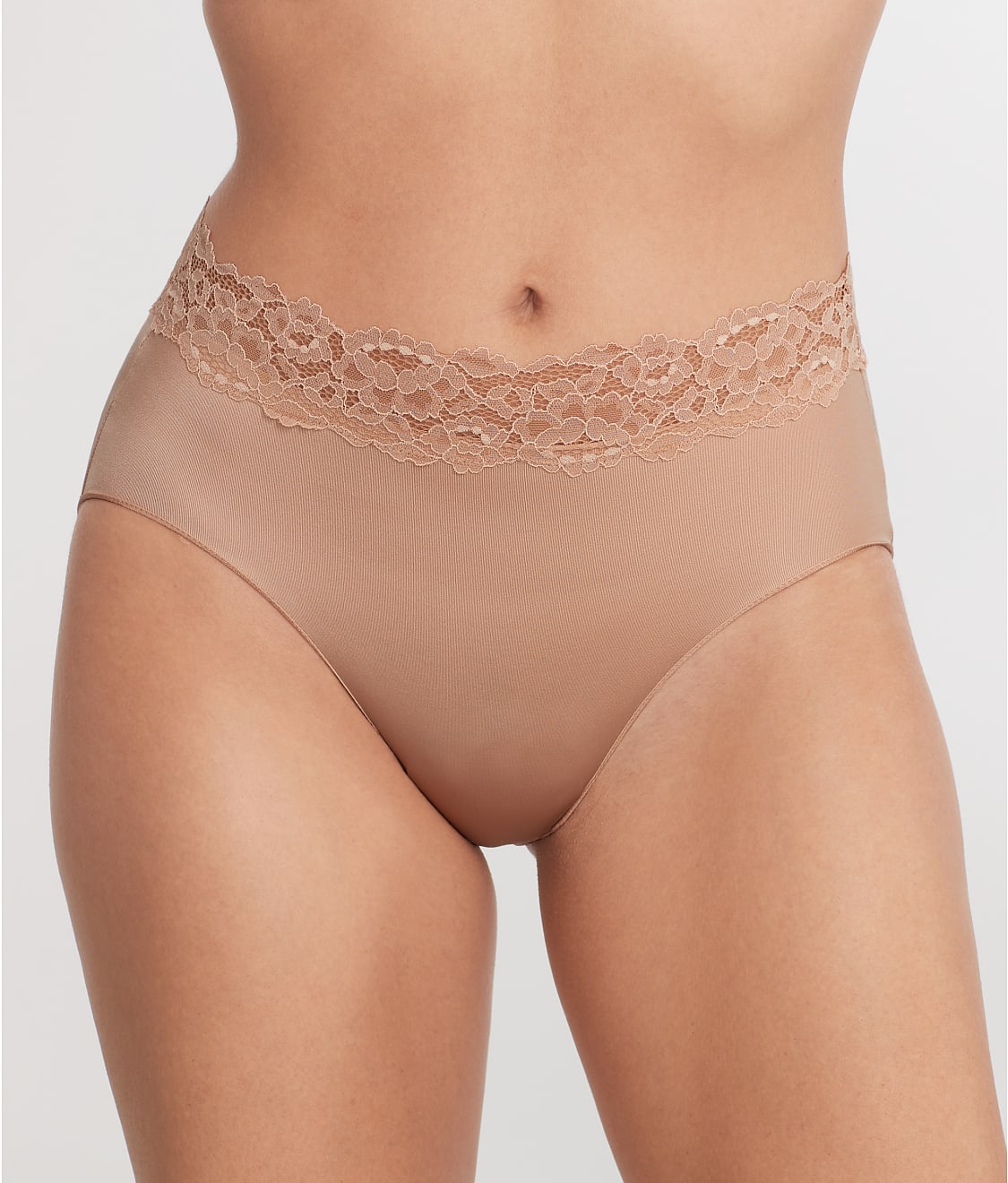 Shine Brief With Lace