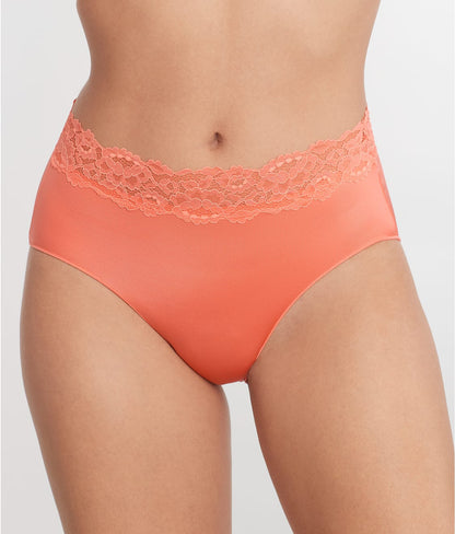 Shine Brief With Lace