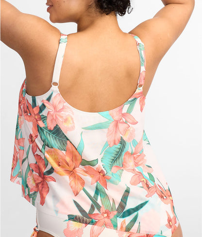 Island Flora Captive Underwire Tankini Top