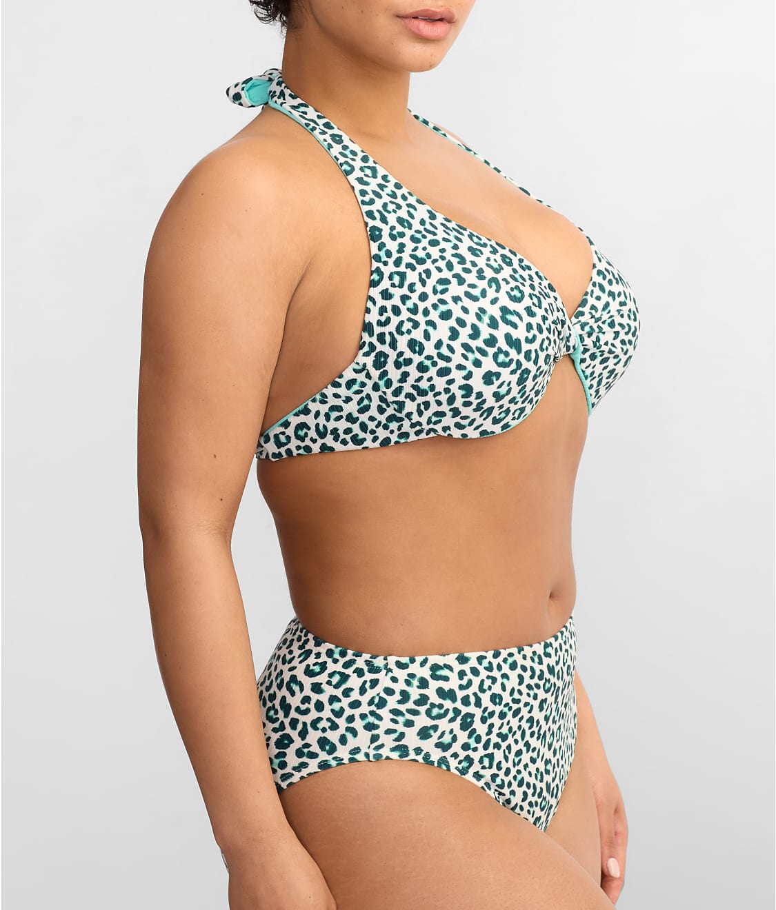 Summer Cheetah Verso Reversible Bikini Top