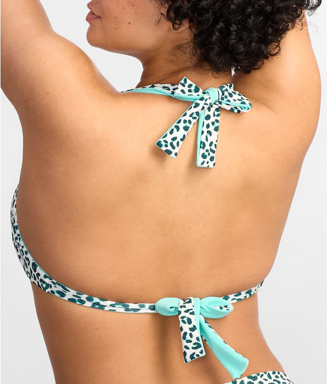 Summer Cheetah Verso Reversible Bikini Top