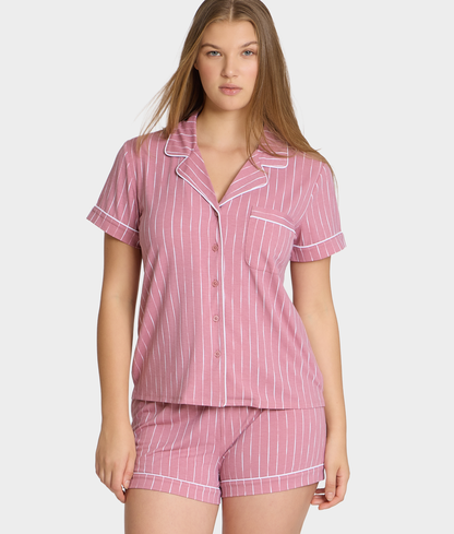The Cooling Piped Shorts Set