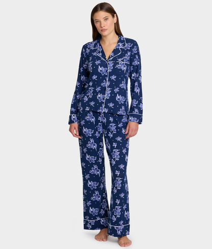The Cooling Piped Pajama Set
