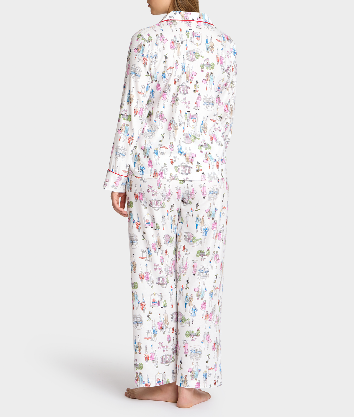The Cozy Brushed Cotton Printed Pajama Set