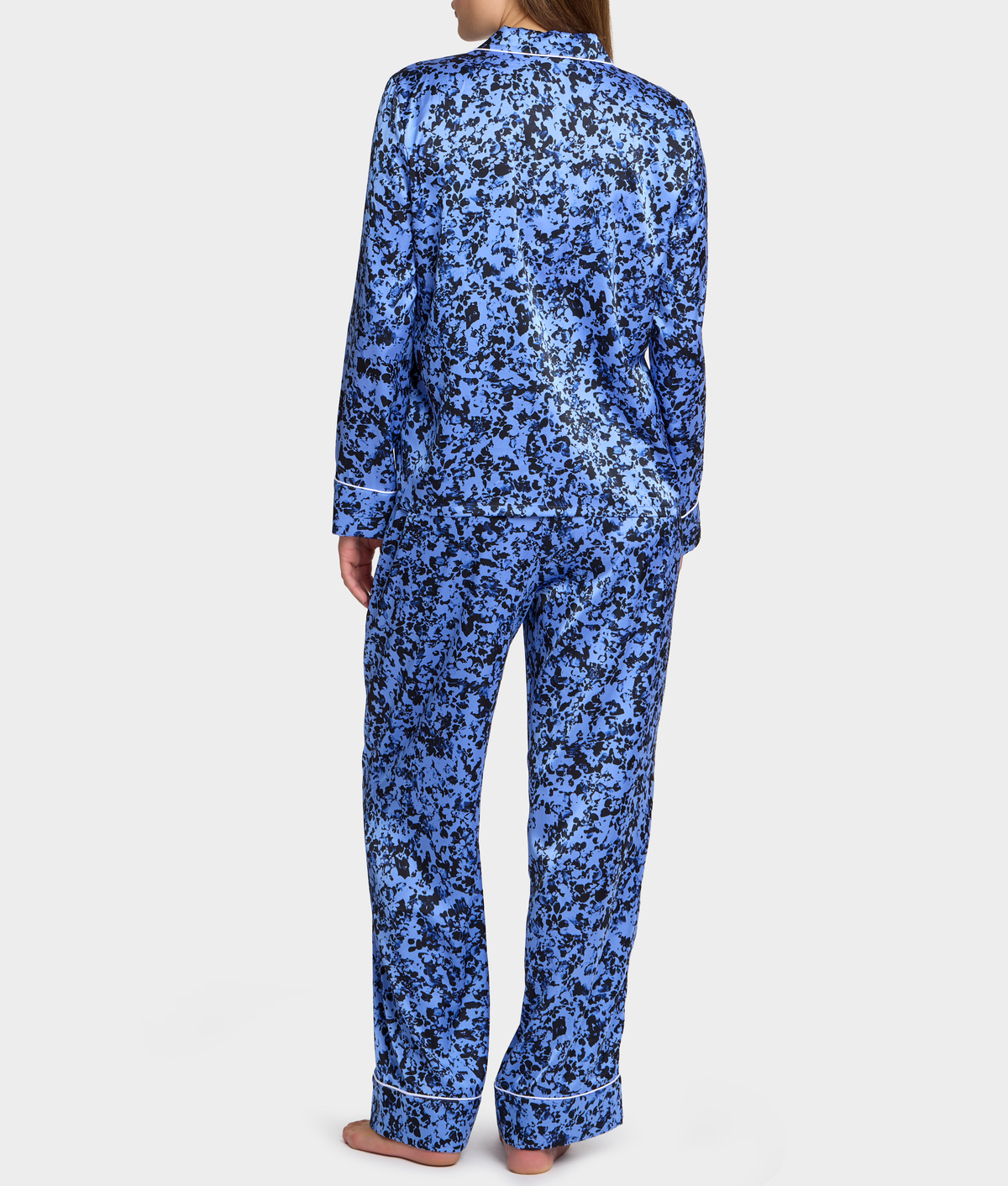 The Washed Satin Pajama Set