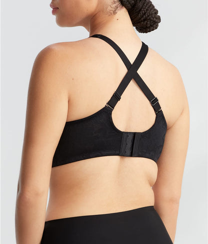 Jolie Jacquard Wire-Free Minimizer Bra