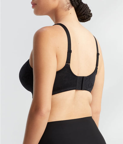 Jolie Jacquard Wire-Free Minimizer Bra