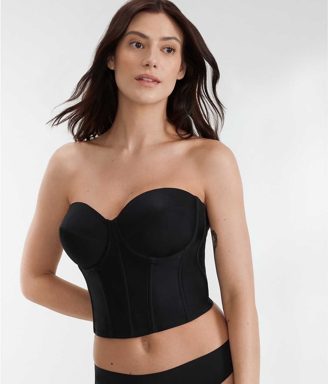 Brie Strapless Backless Bustier
