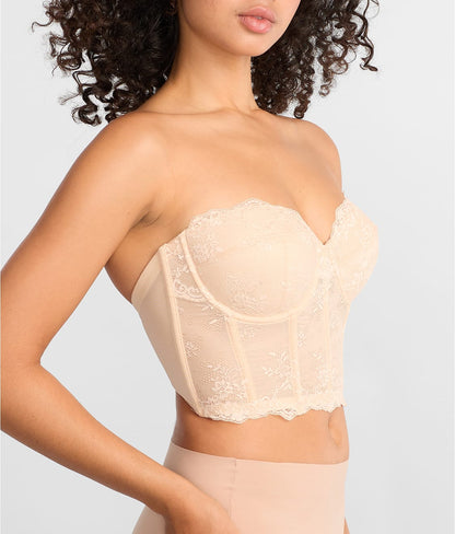 Tayler Lace Strapless Backless Bra