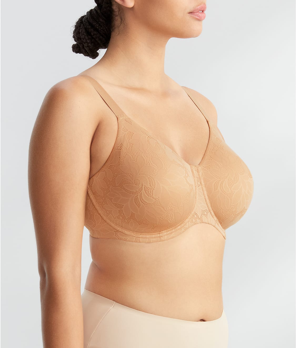 Jacqueline Jacquard Minimizer Bra