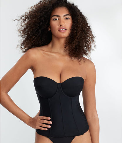 Brianna Strapless Low Back Corset
