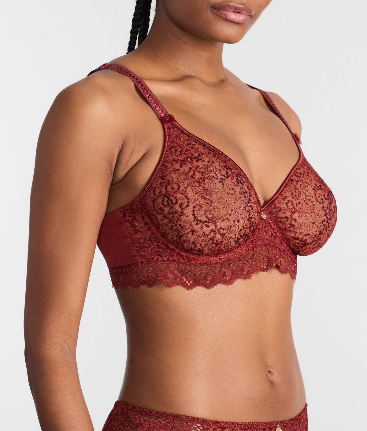 Cassiopee Seamless Plunge Bra