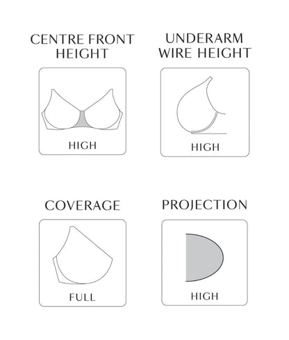 Estel Full Coverage Stretch Lace Bra