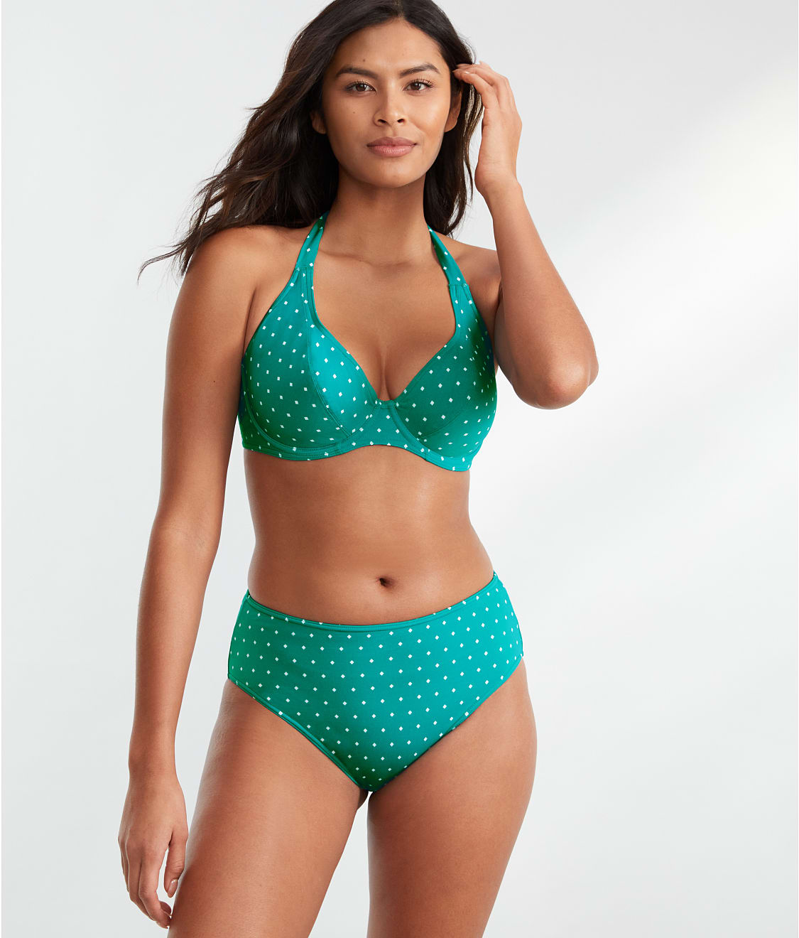 Jewel Cove Halter Bikini Top