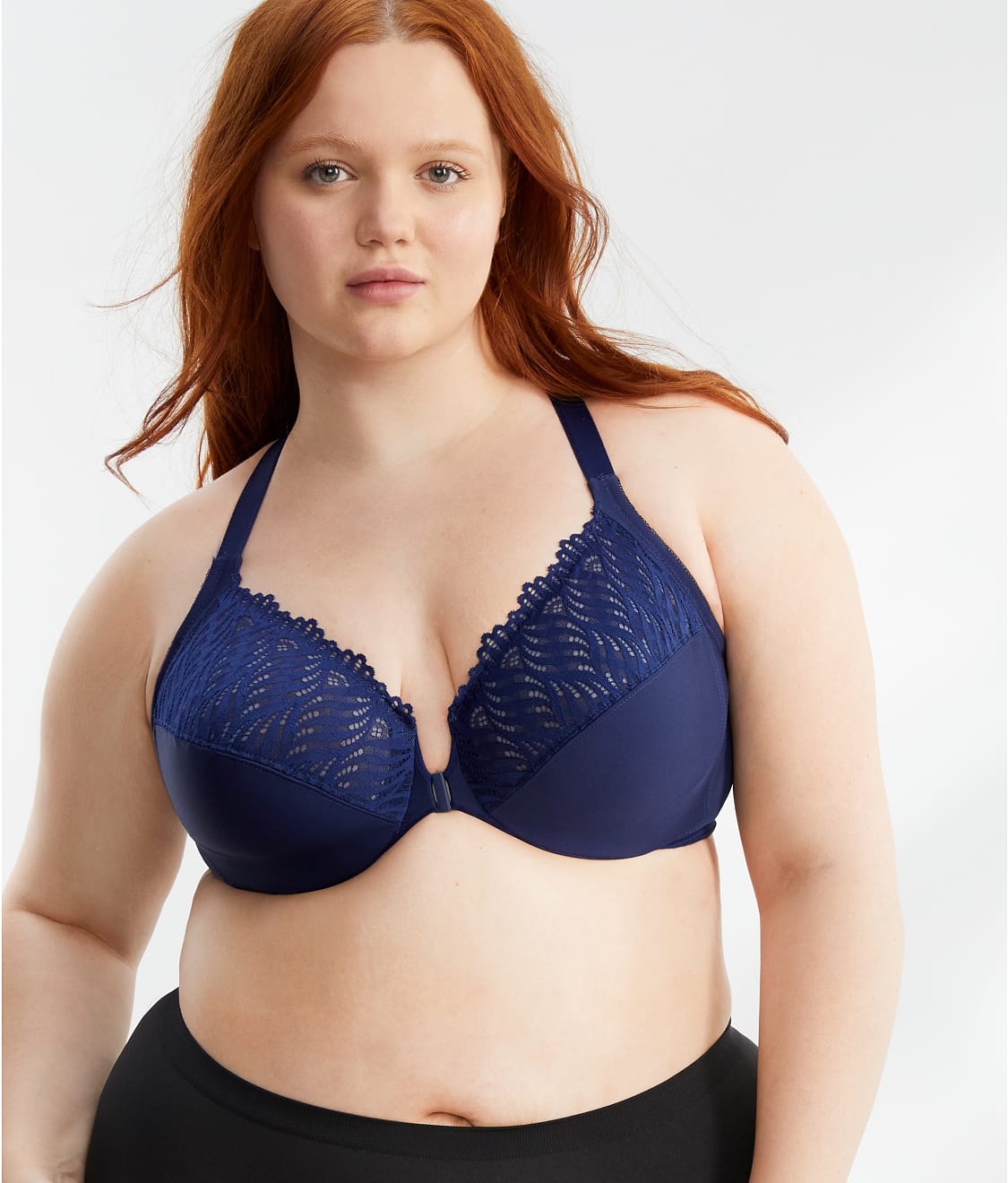 WonderWire Front-Close T-Back Bra