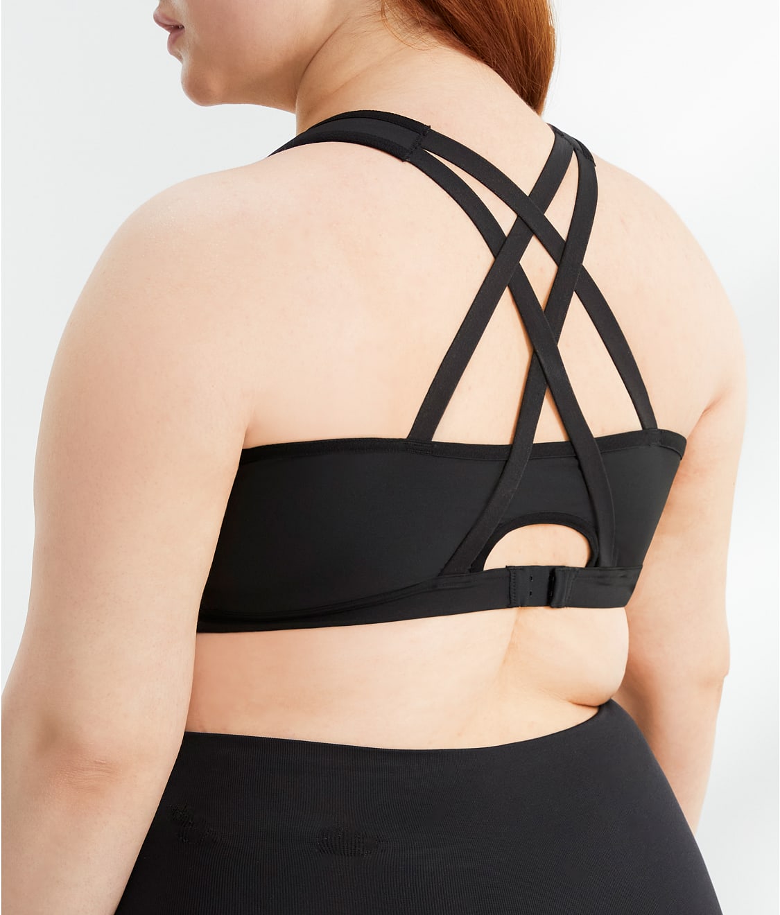 Zip-Up Front-Close Wire-Free Sports Bra