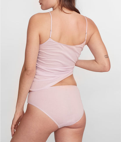 Cotton Seamless Hi-Cut Brief