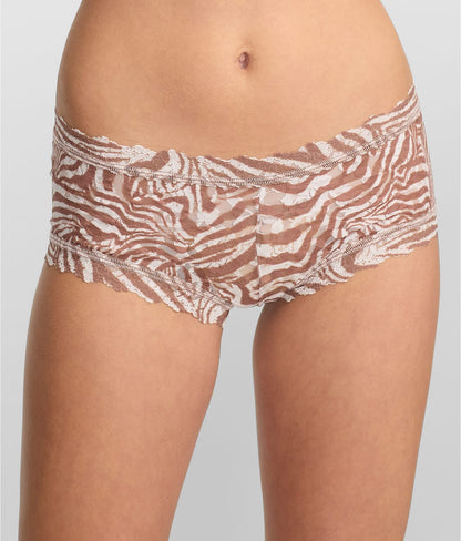 Signature Lace Printed Boyshort