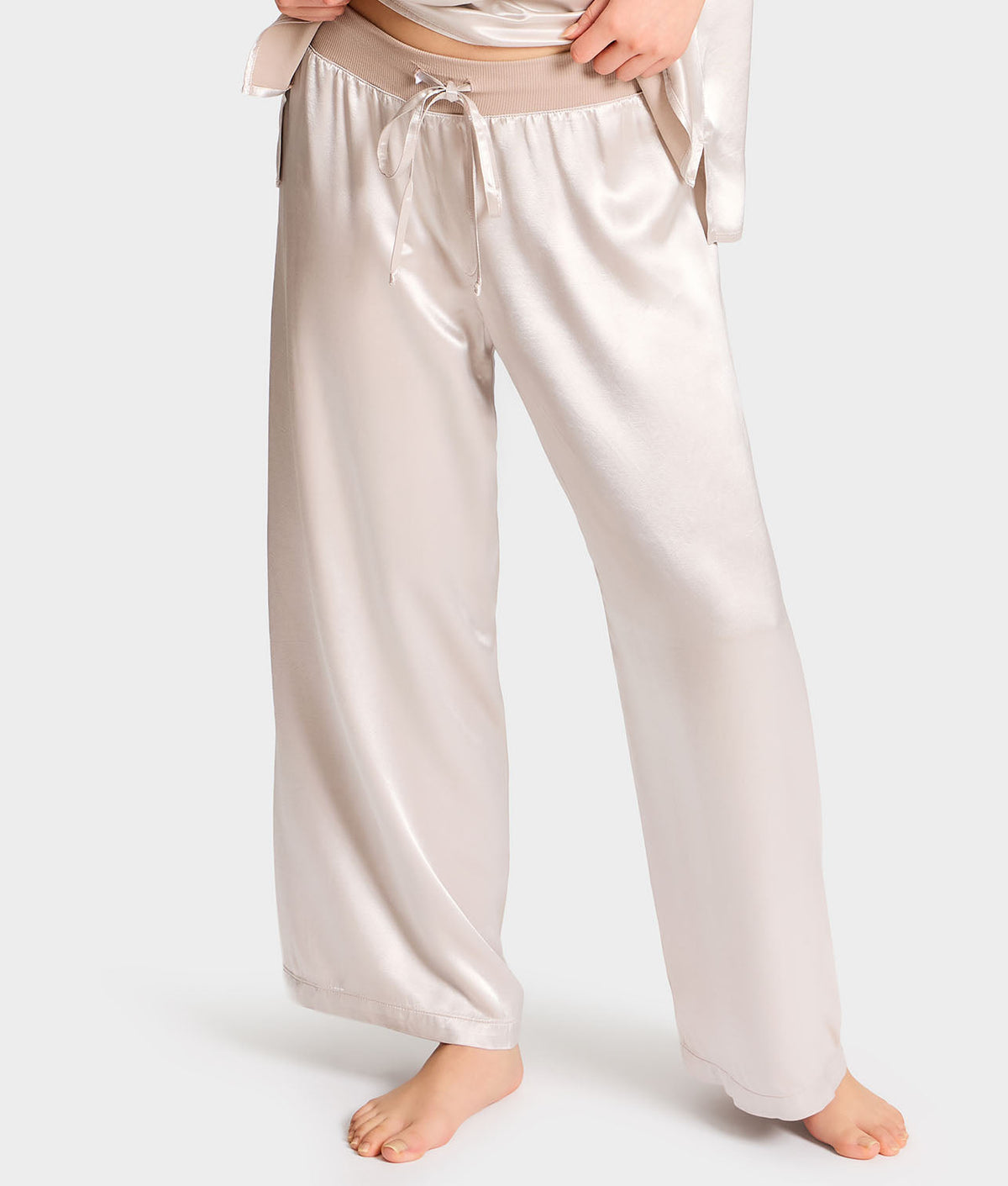 Jolie Satin Ankle Pants