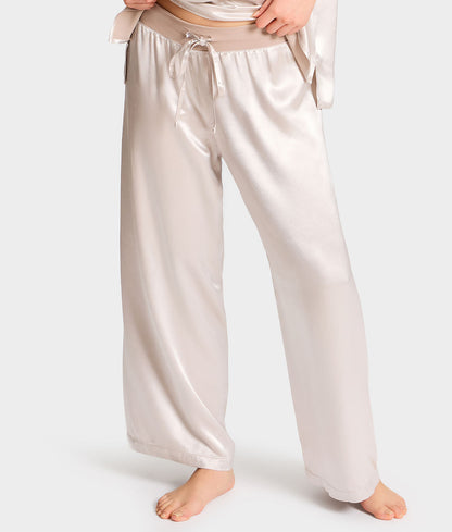 Jolie Satin Ankle Pants