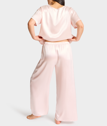 Mya Satin Crop Pants