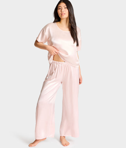 Mya Satin Crop Pants