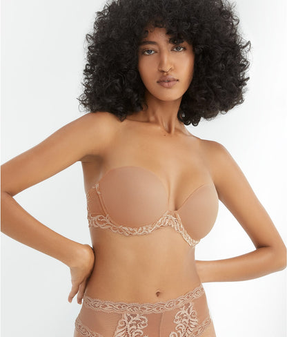 Feathers Strapless Plunge Bra