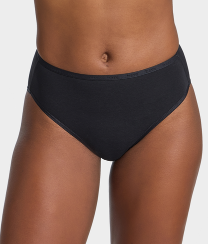 The Easy Everyday Cotton High-Leg Brief