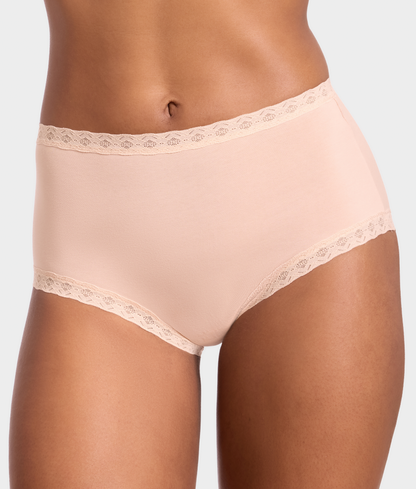 Simply Dreamy Lace Trim Brief