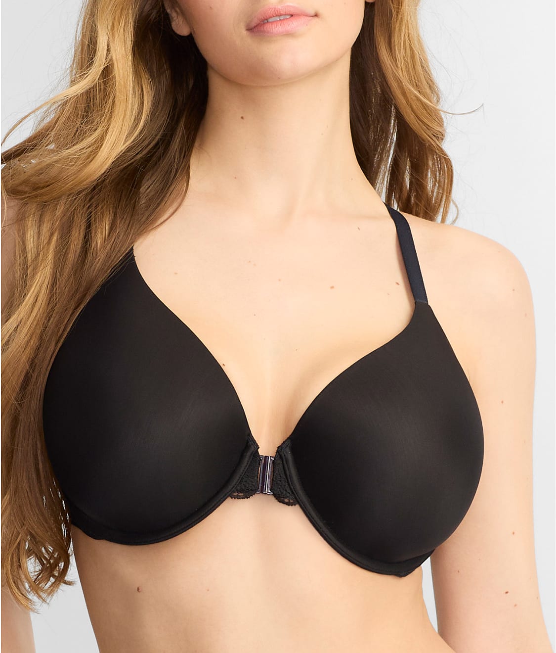 Calais Lace Front-Close Plunge Bra