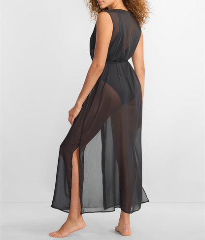Crinkle Chiffon Long Wrap