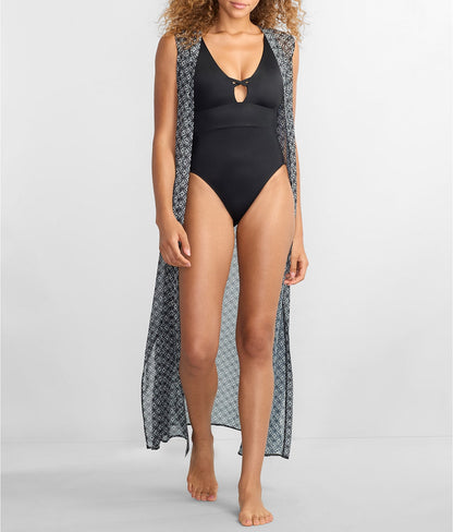 Crinkle Chiffon Long Wrap