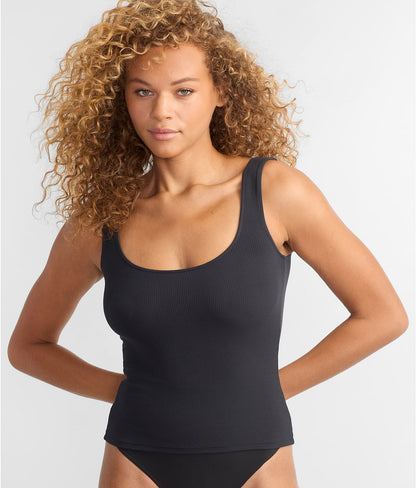 Ribbed Knit Lounge Tank