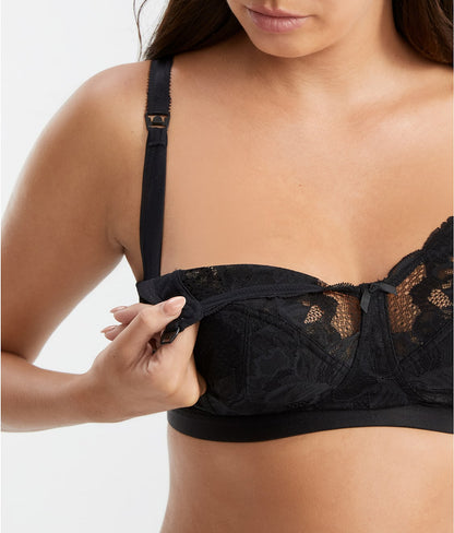 Naomi Stretch Lace Wireless Nursing Bra