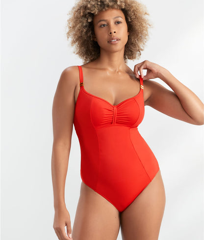 Anya Riva Underwire Balcony One-Piece Swimsuit