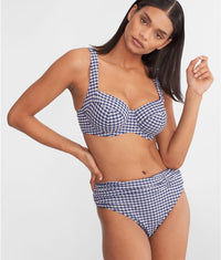 Navy Gingham