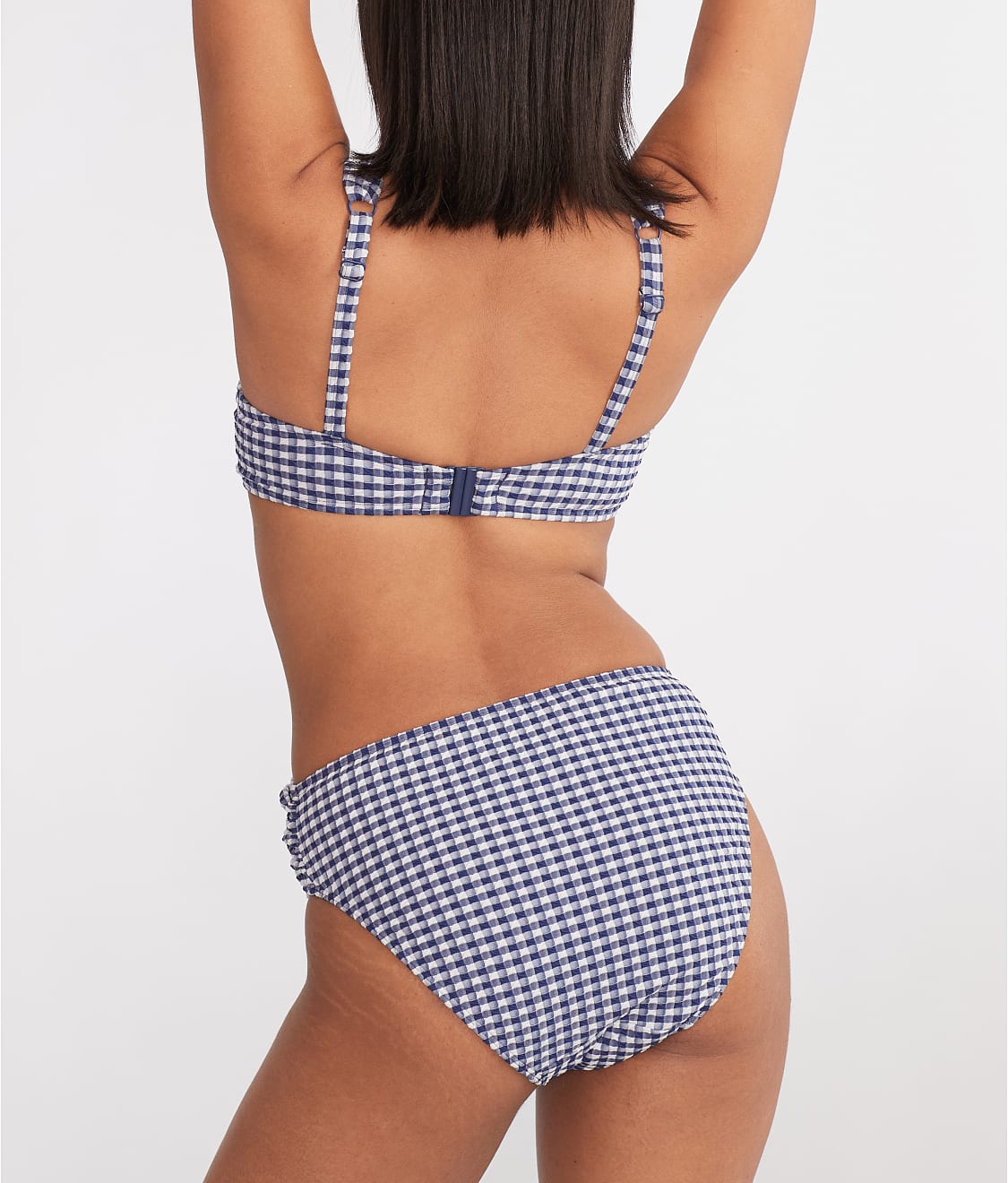 Gingham Olivia Underwire Balcony Bikini Top