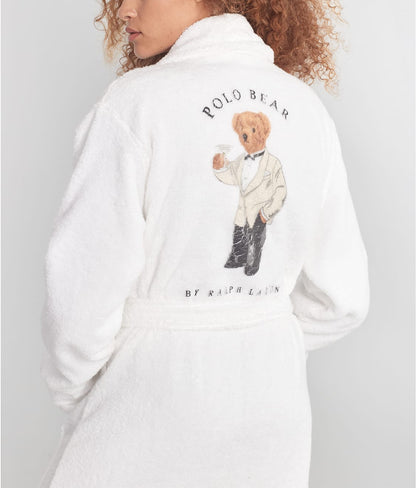 Cotton Woven Shawl Robe