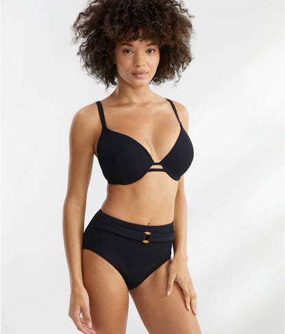 Cali High-Waist Control Bikini Bottom