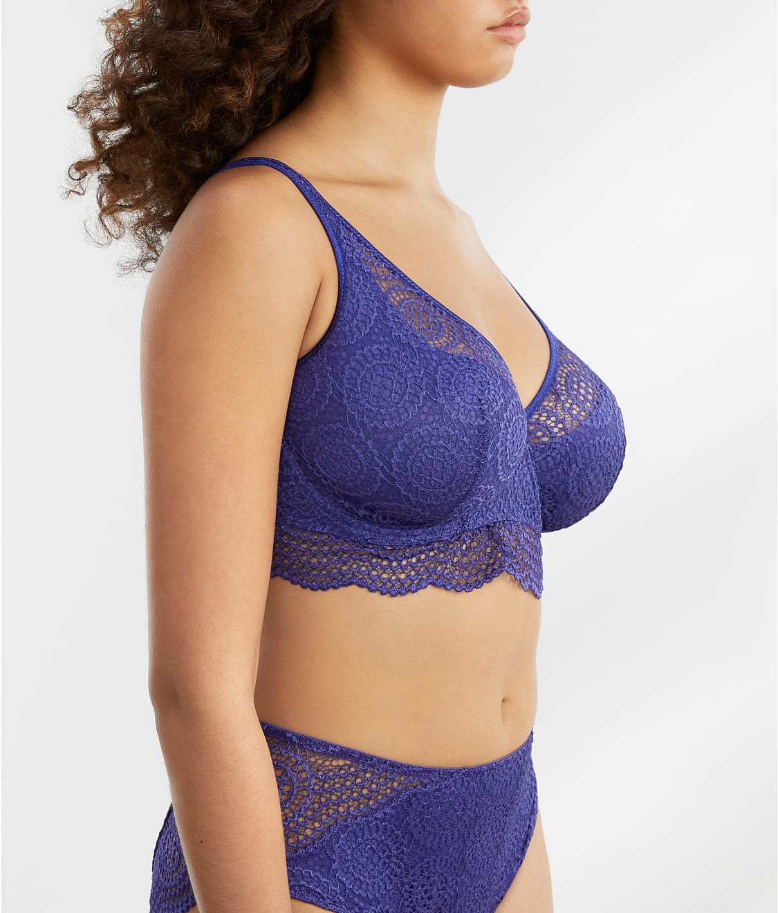 Petit Paris Plunge Longline Bra