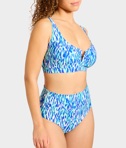 V Front Bralette Underwire Bikini Top