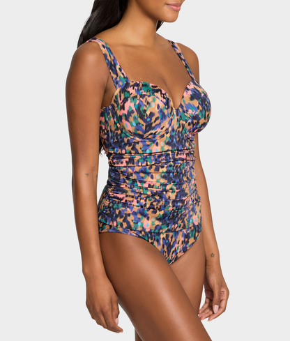 The Slimming Balconette Underwire Tankini Top