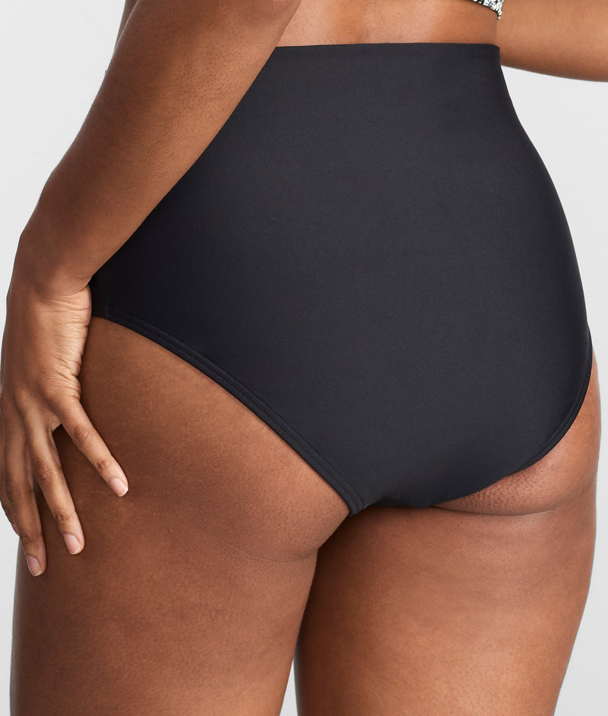 Capri Fold-Over High Waist Bikini Bottom