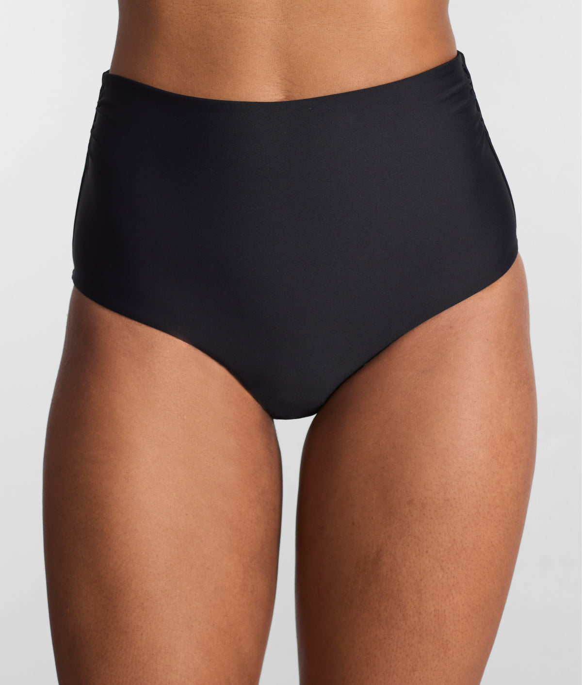 Capri Fold-Over High Waist Bikini Bottom