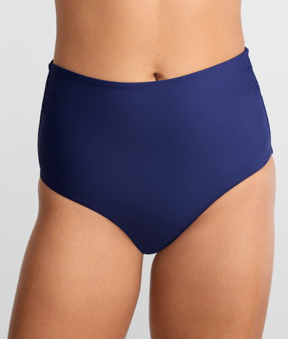 Capri Fold-Over High Waist Bikini Bottom