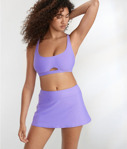 Sporty Skirted Bikini Bottom