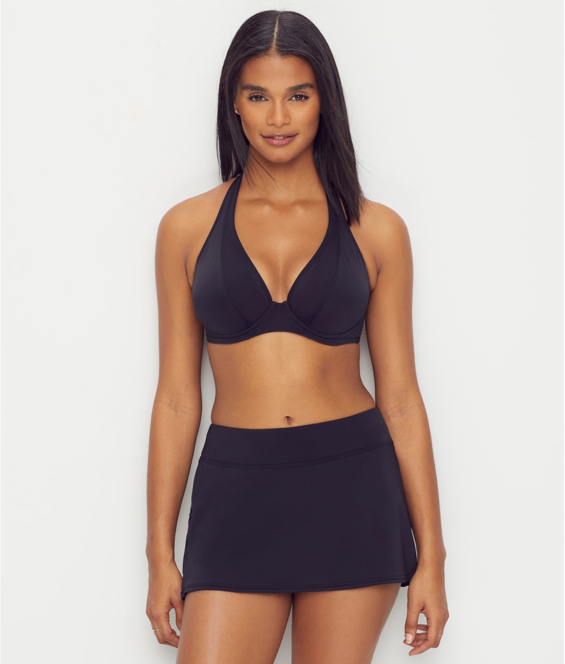 Sporty Skirted Bikini Bottom