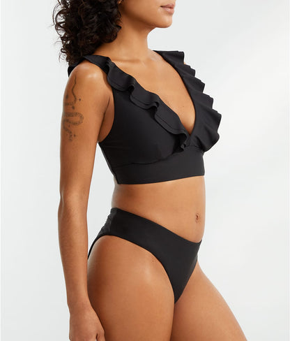 Willa Ruffle Wire-Free Bikini Top