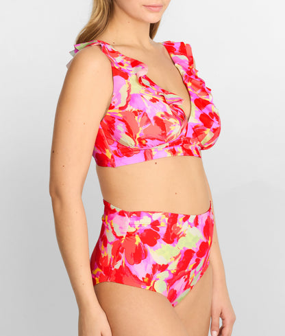 Willa Ruffle Wire-Free Bikini Top