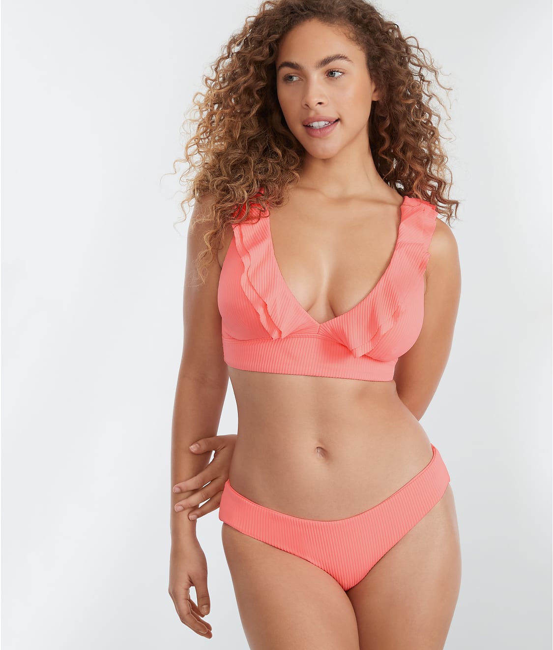 Willa Ruffle Wire-Free Bikini Top